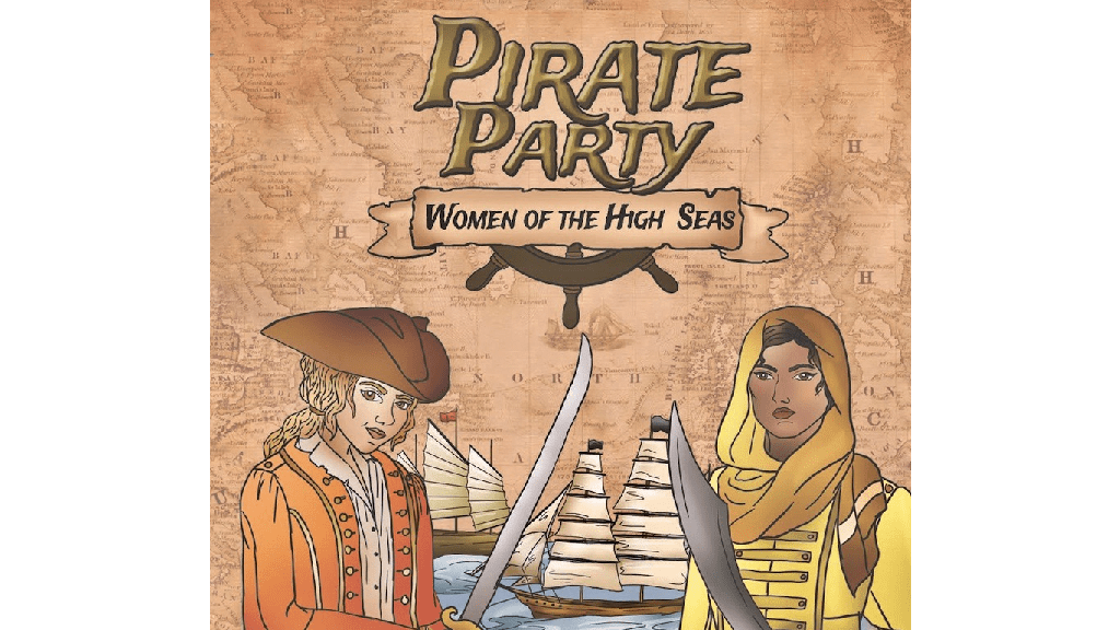 Pirate Party Women of the High Seas light competitive card game from Seaport Games